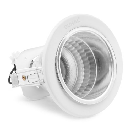 Đèn led âm trần viền sơn trắng 12W LDL6 Duhal