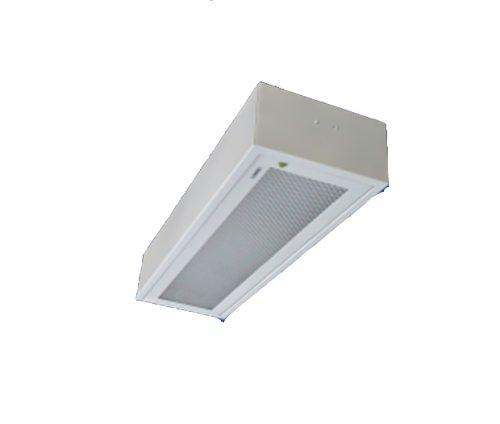 Máng đèn tán quang gắn nổi chụp mica LLN120T Duhal